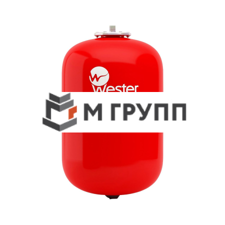 Бак расширительный мембранный WRV для отопления 24 л 5 бар Wester 0-14-0060