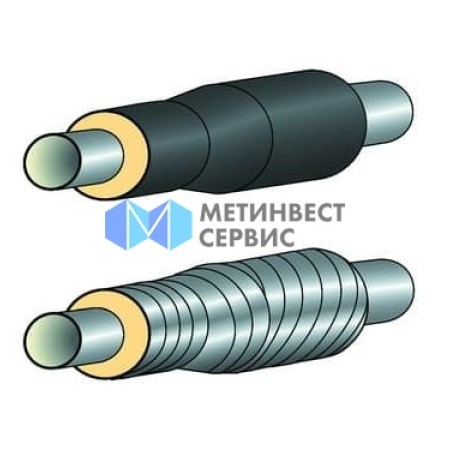 Переход в изоляции ППУ-ОЦ-1 стальной 133 89