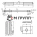 Болт фундаментный составной 3.1. М42х3400