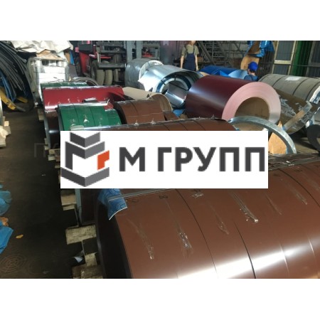 Рулон оцинкованный с полимерным покрытием (окрашенный) 0.5x1250 RAL 1014 Zn120 2кл.