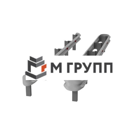 Ограждение барьерное мостовое двустороннее 2320х3