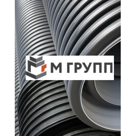 Труба FD PLAST ID 600 SN8,0-SN9,0 гофрированная с раструбом