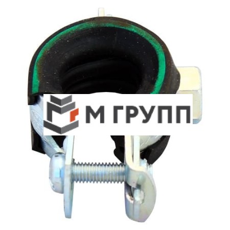 Хомут с резиновой прокладкой Optimal Junior Дн 74-80 (2 1/2") М8/М10 Mupro