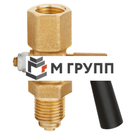 Кран для манометра 3х-ходовой латунь 910.10 Ду 15 Ру16 G1/2" с рукояткой без фланца Wika 8600538