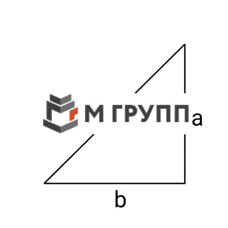 Металлическая косынка 100х100х141х11.5 мм