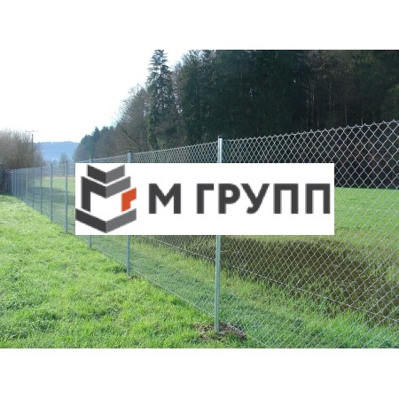 Металлическое ограждение из профильной трубы 2200х1500 столб 50х50