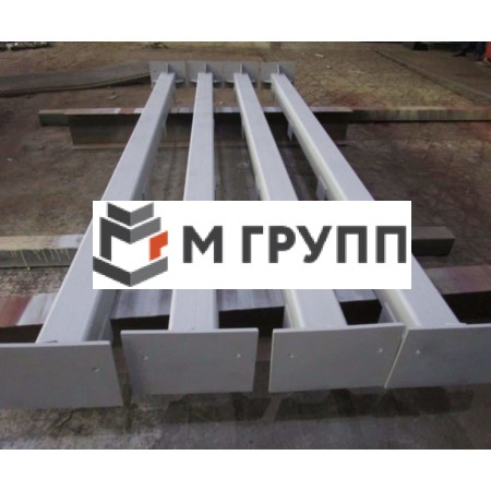 Металлическая стойка из круглой трубы 2300х57х3.5