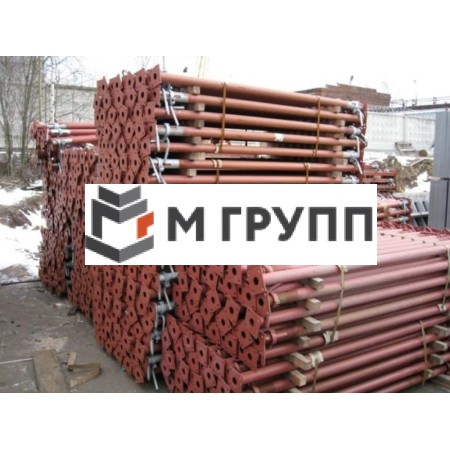 Металлическая стойка из круглой трубы 2500х51х3