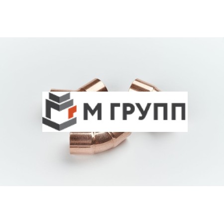 Угол (отвод) медный 45° 35.0 мм М1р двухраструбный