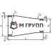 Переход стальной оц концентрический Дн 273х7.0-133х4.0 (Ду250х125) бесшовный ГОСТ 17378-2001