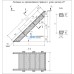 Промышленная лестница ЛГВ 60-36.7