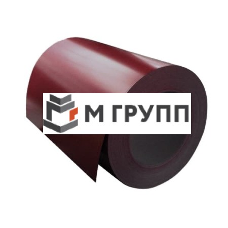 Рулон оцинкованный с полимерным покрытием (окрашенный) 0.4x1250 RAL 3005