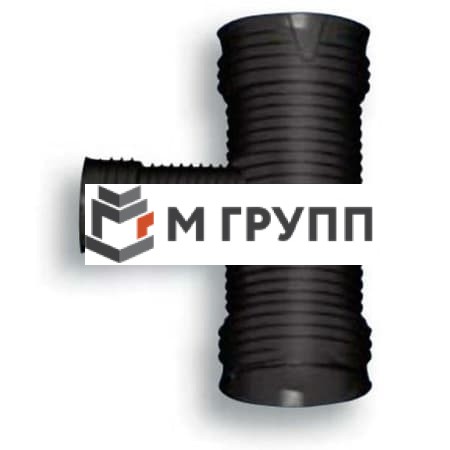 Тройник редукционный Wavin X-Stream гофрированный 200x150х45°