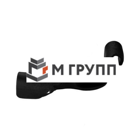 Фиксатор угловой труб пластик R549P Дн 16 Giacomini Италия