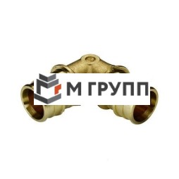 Угольник латунный Дн 32 мм 90 гр. РОС Италия