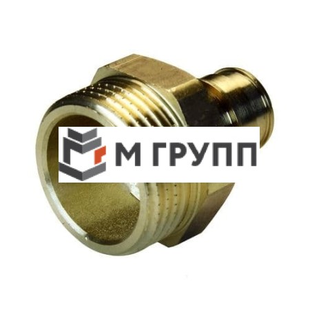 Муфта латунная Дн 25х1/2" наружн. резьба РОС Италия