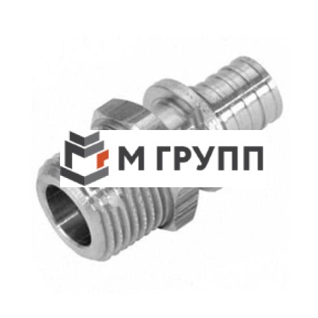 Муфта нерж RAUTITAN SX Дн 16х1/2" наружн. резьба Rehau Германия