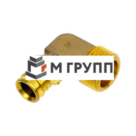 Угольник латунный Q&E Дн 16х1/2" наружн. резьба Uponor Швеция