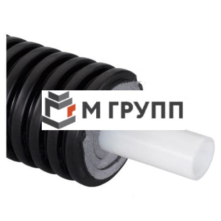 Труба теплоизолированная PE-Xa/EVOH Ecoflex Thermo Single черная Дн 50х6,9/175 Ру10 Тмакс=95C бухта 200м Uponor Швеция