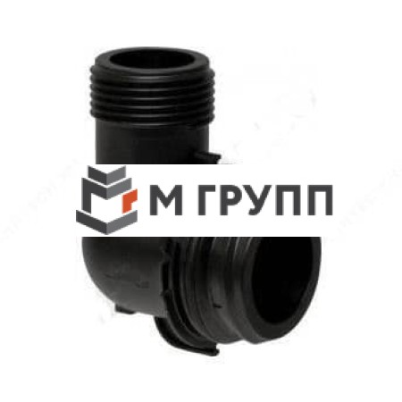 Угольник для модульных коллекторов PPSU Q&E Дн 25х3/4" наружн. резьба Uponor Финляндия