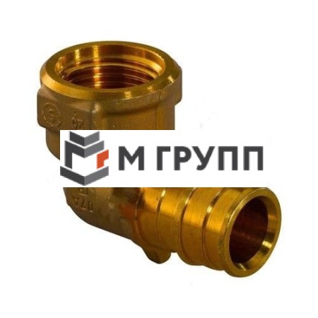 Угольник латунный Q&E Дн 20х1/2" внутр. резьба Uponor Швеция