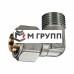 Угольник латунный R562AM Дн 16х1/2" 90 гр. НР обжим Giacomini Италия