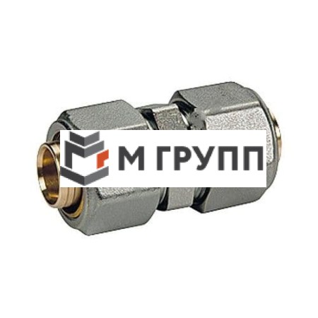 Муфта латунная R560AM Дн 16 обжим Giacomini Италия