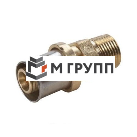 Муфта латунная RM107 Дн 16х3/8" НР пресс Giacomini Италия