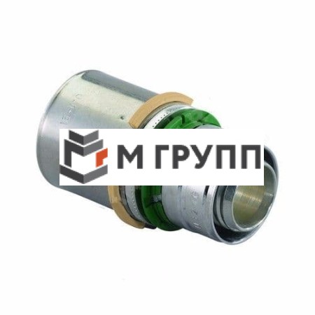 Муфта переходная латунная S-PRESS PLUS Дн 20х16 пресс Uponor Финляндия