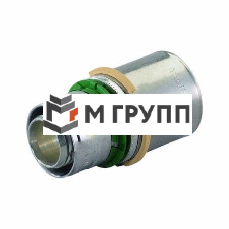 Муфта переходная латунная MLC Дн 40х25 пресс Uponor Финляндия