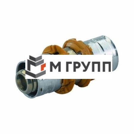 Муфта латунная MLC Дн 40 пресс Uponor Финляндия