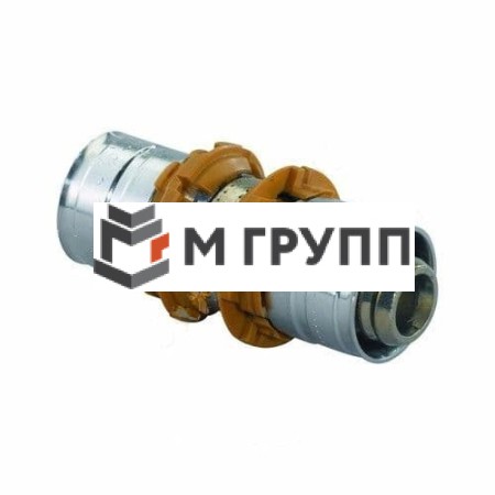 Муфта латунная S-PRESS PLUS Дн 20 пресс Uponor Финляндия