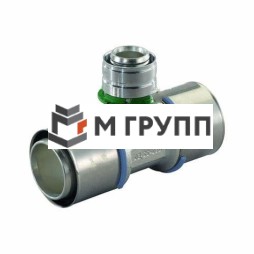 Тройник переходной латунный MLC Дн 40х32х40 пресс Uponor Финляндия