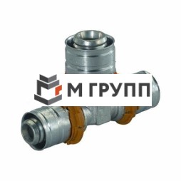 Тройник переходной латунный MLC Дн 20х25х16 пресс Uponor Финляндия