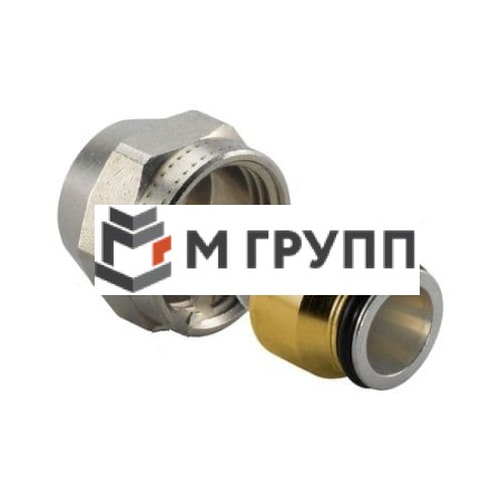 Евроконус латунный MLC Дн 16х3/4" Ру10 ВР Uponor Швеция