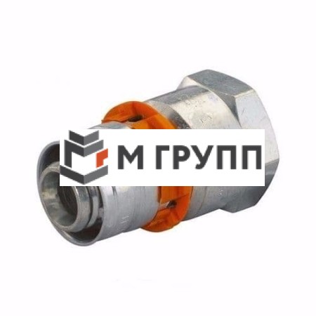 Муфта латунная S-PRESS PLUS Дн 16х1/2" Ру10 ВР пресс Uponor Финляндия