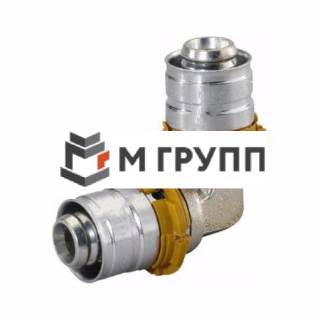 Угольник латунный MLC Дн 25 90 гр. пресс Uponor Финляндия