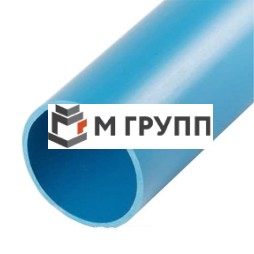 Труба НПВХ синяя обсадная Дн 113х5,0 2000 мм Хемкор Россия