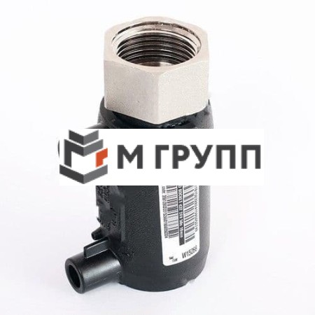 Муфта ПЭ100 внутр. резьба SDR7,4 Дн 32х1" Ру25 напорная эл/св EUROSTANDARD Италия