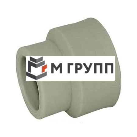 Муфта PP-R переходная серая внутр/наружн. пайка Дн 90х75 VALFEX Россия