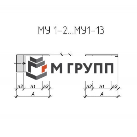 Закладная деталь МУ1-10 серия 1.400.2-25-93