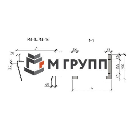 Закладная деталь МУ3-10 серия 1.400.2-25-93