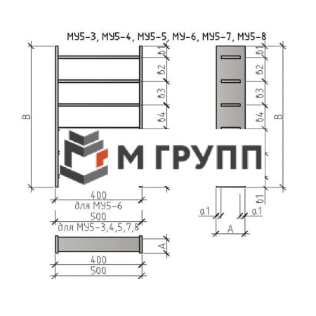 Закладная деталь МУ5-3 серия 1.400.2-25-93